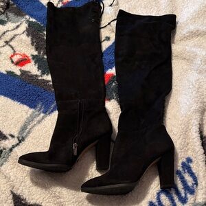 Vince Camuto Black Heeled Boots